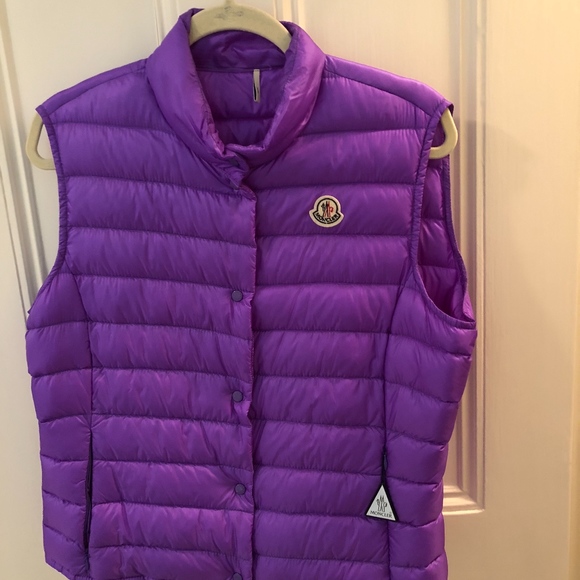 Purple Moncler Vest | Poshmark